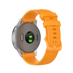 Curea pentru Huawei Watch GT 4 (41mm)/W1/Honor Watch S1/Garmin Venu 2S/Vivoactive 4S - Techsuit Watchband 18mm (W006) - Orange - Img 1