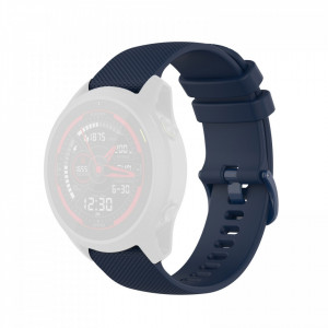 Curea pentru Samsung Galaxy Watch 4/5/Active 2, Huawei Watch GT 3 (42mm)/GT 3 Pro (43mm) - Techsuit Watchband 20mm (W006) - Blue - Img 3