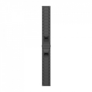 Curea pentru Samsung Galaxy Watch 4/5/Active 2, Huawei Watch GT 3 (42mm)/GT 3 Pro (43mm) - Techsuit Watchband (W012) - Black - Img 3