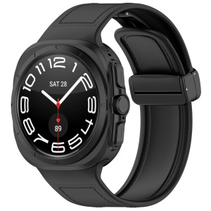 Curea pentru Samsung Galaxy Watch UltraÂ 47mm - Techsuit Watchband (W056) - Black