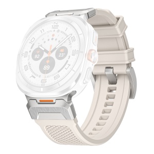 Curea pentru Samsung Galaxy Watch UltraÂ 47mm - Techsuit Watchband (W068) - White / Silver