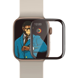 Folie pentru Apple Watch 4/5/6/SE/SE 2 (44mm) cu Aplicator - Blueo High Molecule Screen Protector - Black