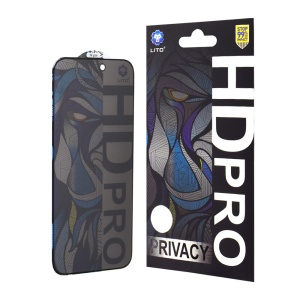 Folie pentru iPhone 13 Pro Max / iPhone 14 Plus - Lito HD Pro Privacy - Black