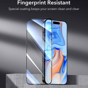 Folie pentru iPhone 15 - ESR Tempered Glass - Black - Img 6