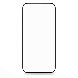 Folie pentru iPhone 15 Plus / iPhone 16 Plus (set 5) - Blueo 2.5D Silk Full Cover HD Glass - Black - Img 2