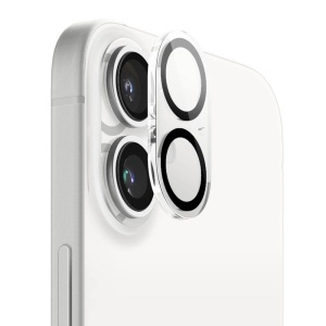 Folie pentru iPhone 16 / iPhone 16 Plus - ANANK Camera Guard - Clear/Black - Img 1