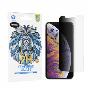 Folie pentru iPhone XS Max / iPhone 11 Pro Max - Lito 2.5D Classic Glass - Privacy