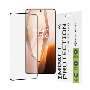 Folie pentru OnePlus 13R - Techsuit 111D Full Cover / Full Glue Glass - Black