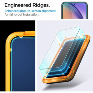 Folie pentru Samsung Galaxy A54 (set 2) - Spigen Glas.tR Align Master - Clear - Img 3