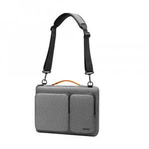 Geanta Laptop 15.6" - Tomtoc Defender Laptop Briefcase (A42E1G3) - Gray - Img 4