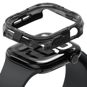 Husa pentru Apple Watch 10 42mm - Ringke Fusion Bumper - Black - Img 1
