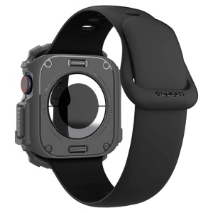 Husa pentru Apple Watch 10 46mm - Spigen Rugged Armor - Dark Grey - Img 5