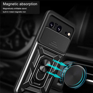 Husa pentru Google Pixel 8 - Techsuit CamShield Series - Black - Img 2