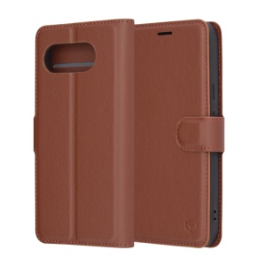 Husa pentru Google Pixel 9a - Techsuit Leather Folio - Brown
