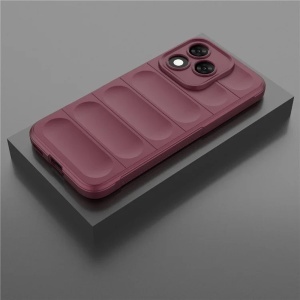 Husa pentru Honor 400 Lite - Techsuit Magic Shield - Bordeaux - Img 5