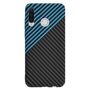 Husa pentru Huawei P30 Lite / P30 Lite New Edition - Techsuit Carbonite FiberShell - Blue Pulse - Img 3
