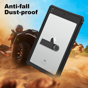 Husa pentru iPad 10.2" (2019 / 2020 / 2021) - ShellBox Waterproof IP68 - Black - Img 3