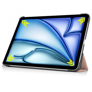 Husa pentru iPad Air 11Â (2024) - Techsuit FoldPro - Rose Gold - Img 4