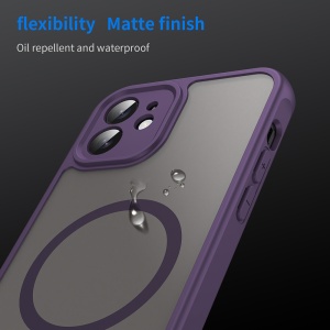 Husa pentru iPhone 11 - Techsuit HaloFrost II MagSafe - Purple - Img 3