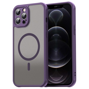 Husa pentru iPhone 12 Pro Max - Techsuit HaloFrost II MagSafe - Purple