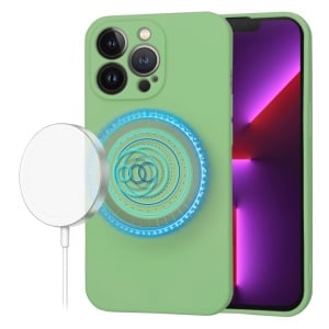 Husa pentru iPhone 13 Pro - Techsuit SoftFlex MagSafe - Mint Green