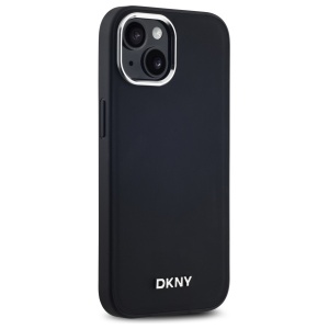 Husa pentru iPhone 15 Plus - DKNY Hardcase Plain Logo MagSafe (DKHMP15MPSCMCLK) - Black - Img 5