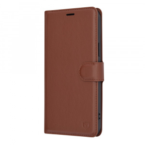 Husa pentru iPhone 15 Plus - Techsuit Leather Folio - Brown - Img 5