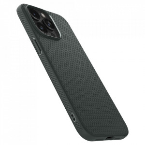Husa pentru iPhone 15 Pro Max - Spigen Liquid Air - Abyss Green - Img 4