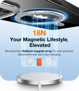 Husa pentru iPhone 15 Pro - Torras Lstand - Clear - Img 4