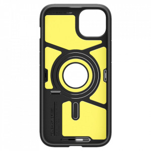 Husa pentru iPhone 15 - Spigen Tough Armor MagSafe - Black - Img 7