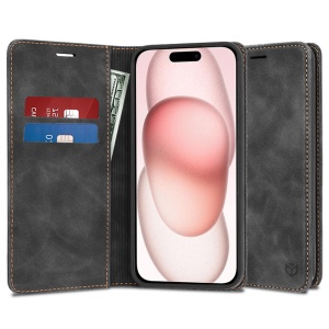 Husa pentru iPhone 15 - Techsuit Confy Cover - Black - Img 1
