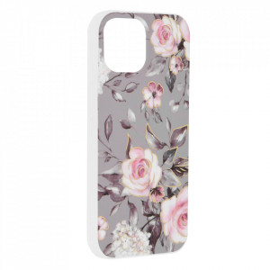 Husa pentru iPhone 15 - Techsuit Marble Series - Bloom of Ruth Gray - Img 6
