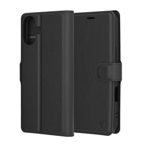 Husa pentru iPhone 16 Plus - Techsuit Leather Folio - Black - Img 1