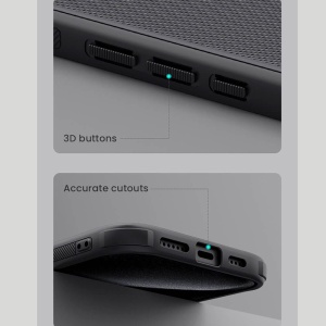 Husa pentru iPhone 16 Pro Max - Nillkin Super Frosted Shield Pro - Blue - Img 7