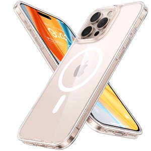Husa pentru iPhone 16 Pro Max - Torras Diamond MagSafe Series - Clear - Img 1
