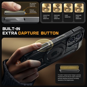 Husa pentru iPhone 16 - Supcase Unicorn Beetle Defender - Black - Img 7