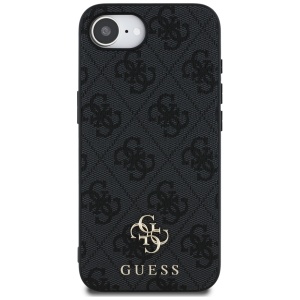 Husa pentru iPhone 16e - Guess Hardcase 4G Classic MagSafe (GUHMPSE4P4SM4MK) - Black - Img 2