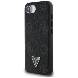 Husa pentru iPhone 16e - Peony Grained Hot Stamp Triangle Logo MagSafe (GUHMPSE4PGBTMK) - Black - Img 4