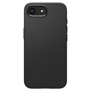 Husa pentru iPhone 16e - Spigen Liquid Air - Matte Black - Img 4