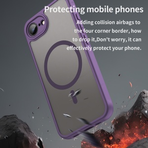 Husa pentru iPhone 16e - Techsuit HaloFrost II MagSafe - Purple - Img 5