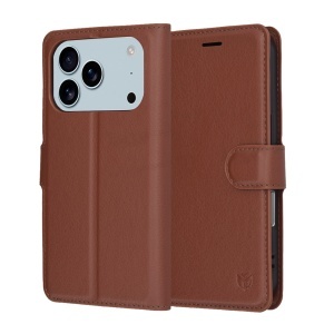 Husa pentru iPhone 17 Pro Max - Techsuit Leather Folio - Brown - Img 1