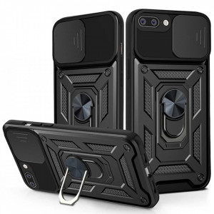 Husa pentru iPhone 7 Plus / iPhone 8 Plus - Techsuit CamShield Series - Black