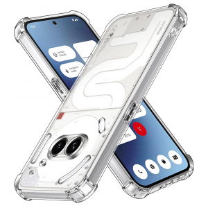 Husa pentru Nothing Phone (2a) / (2a) Plus - Techsuit Shockproof Clear Silicone - Clear - Img 1