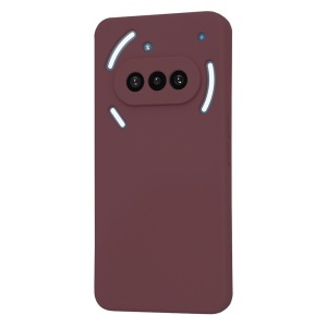 Husa pentru Nothing Phone (3a) - Techsuit SoftFlex - Plum Red - Img 3