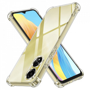 Husa pentru Oppo A38 / A18 - Techsuit Shockproof Clear Silicone - Clear