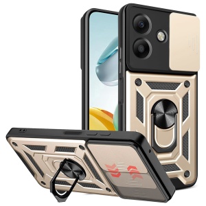 Husa pentru Oppo A40 4G / A60 5G - Techsuit CamShield Series - Gold - Img 1