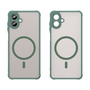 Husa pentru Samsung Galaxy A07 4G - Techsuit HaloFrost II MagSafe - Green - Img 2