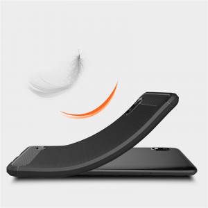 Husa pentru Samsung Galaxy A10 / M10 - Techsuit Carbon Silicone - Black - Img 5