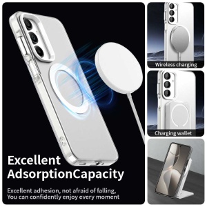 Husa pentru Samsung Galaxy A16 4G / A16 5G - Techsuit CandyCase MagSafe - White - Img 6
