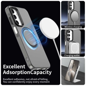 Husa pentru Samsung Galaxy A25 5G - Techsuit CandyCase MagSafe - Black - Img 2